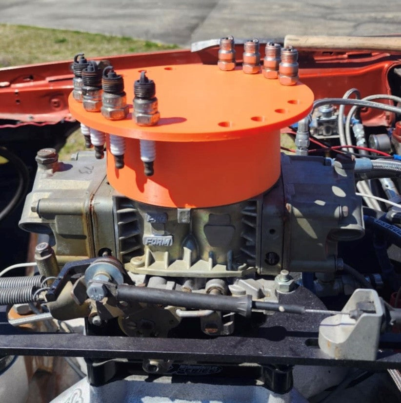 4150 Carburetor Cap With Spark Plug Holder